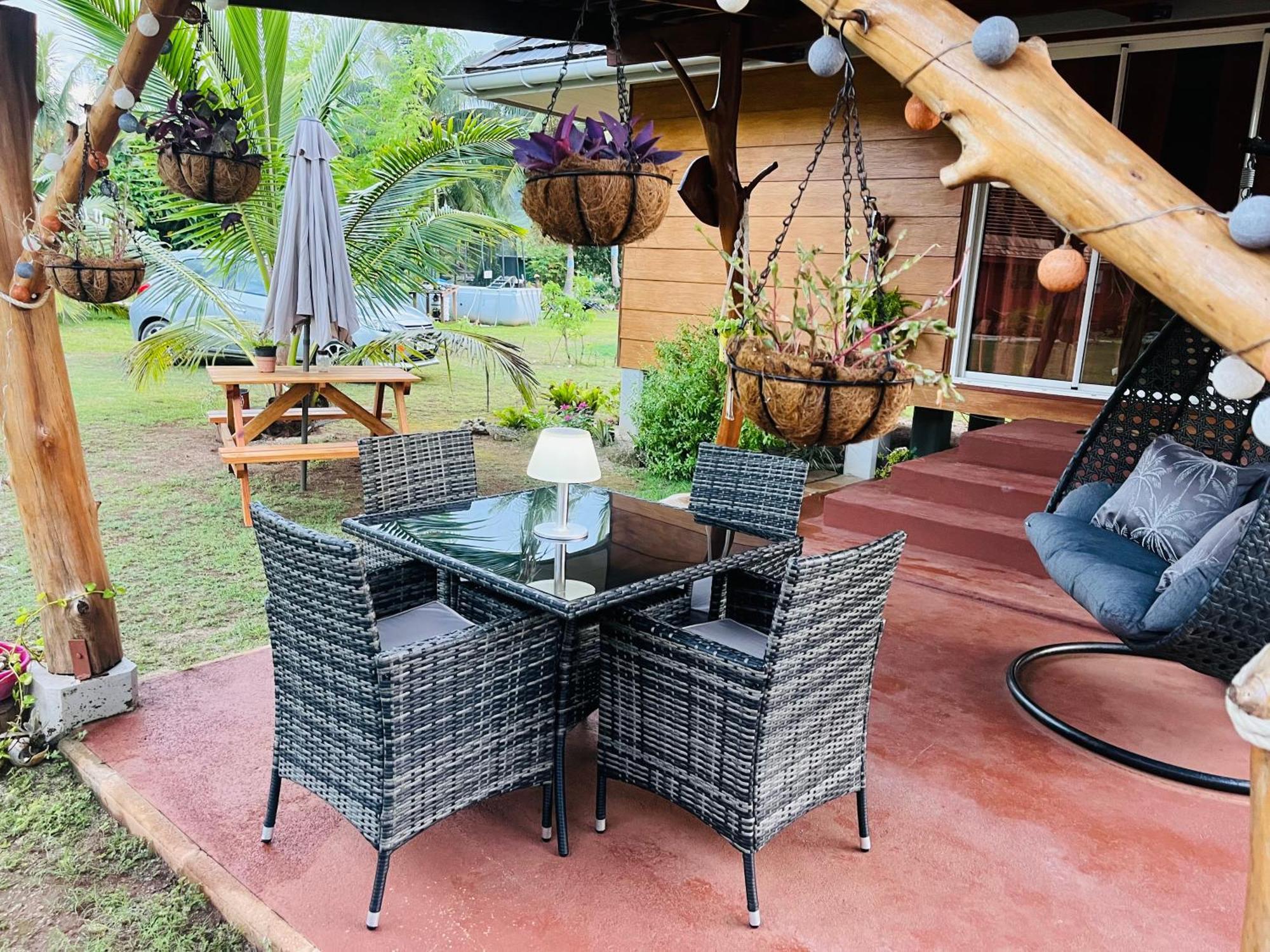 Bungalow Kura Moorea Exterior foto
