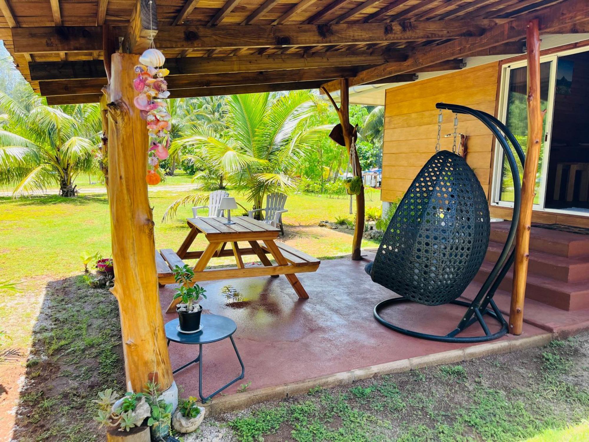 Bungalow Kura Moorea Exterior foto
